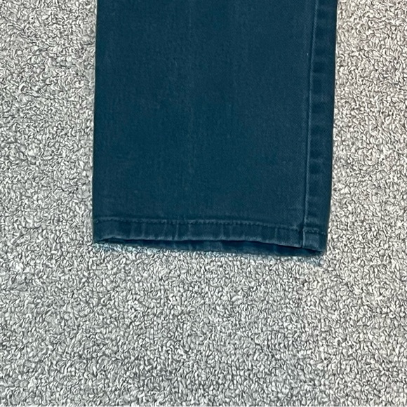 Gloria Vanderbilt Amanda Jeans Womens Size 6P Green Straight Stretch Denim - Picture 8 of 10